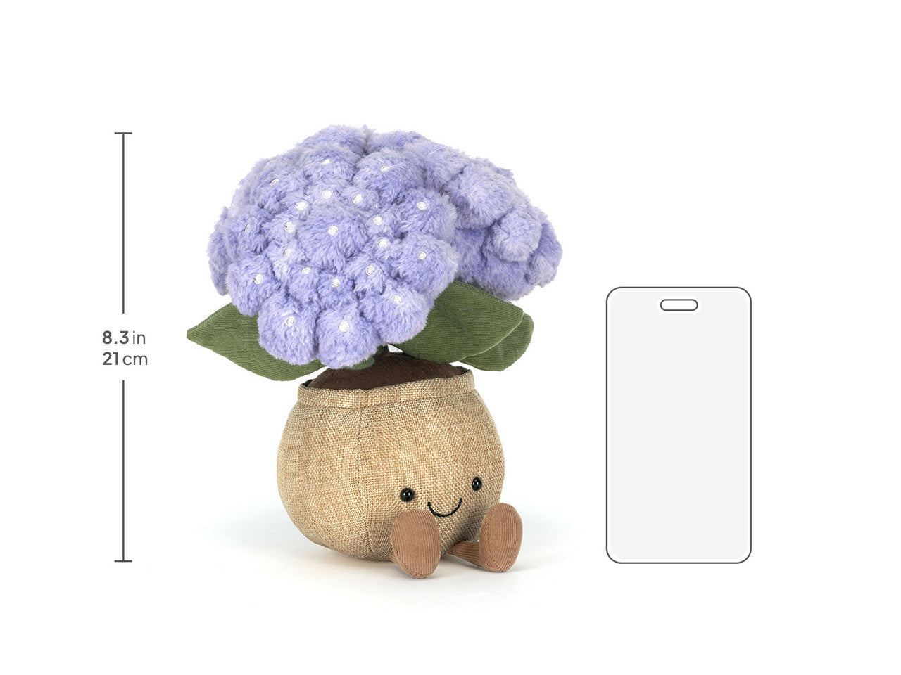 Amuseables Hydrangea, size chart