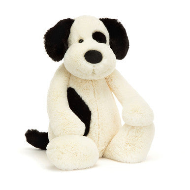 Bashful Black & Cream Puppy [B1T40]