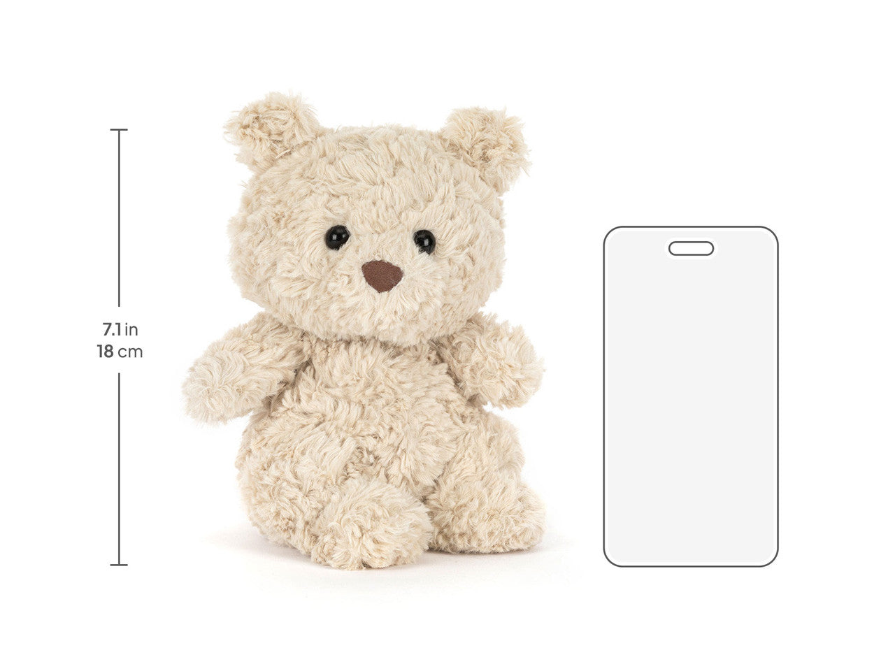 Bartholomew Bear Junior size chart