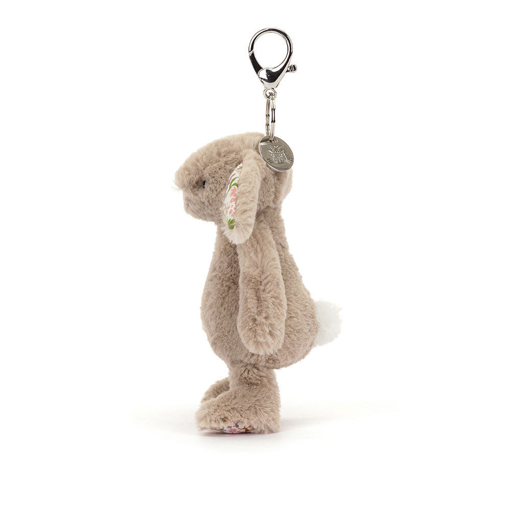 Blossom Beige Bunny 'Petal' Bag Charm, View 2