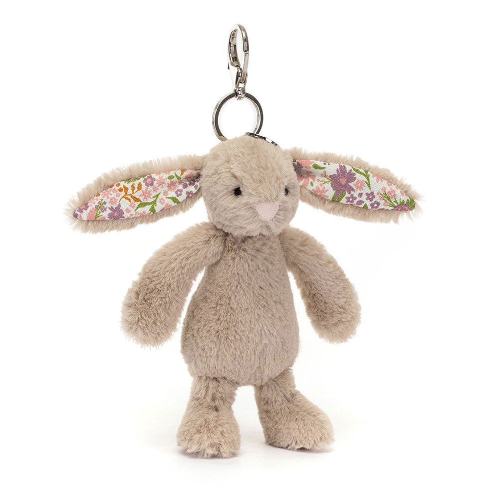 Blossom Beige Bunny 'Petal' Bag Charm, View 4