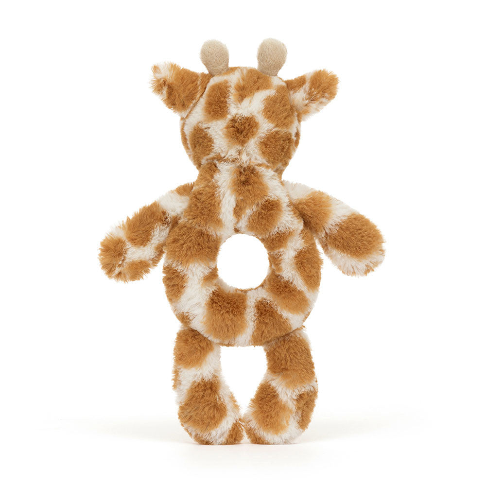 Bashful Giraffe Ring Rattle, View 3