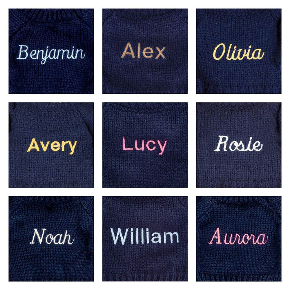 Bashful Luxe Bunny Luna with Personalised Navy Jumper, View 2