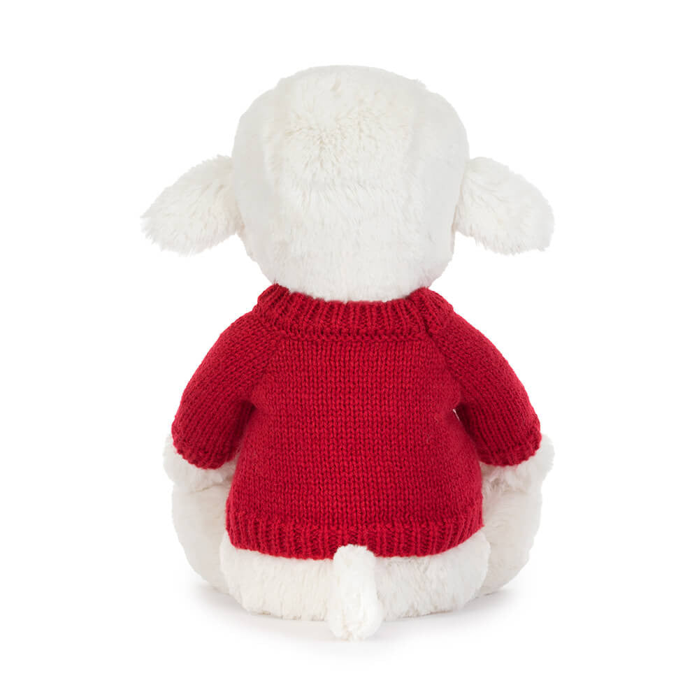 Skipson Lamb with Personalised Red Jumper, View 3