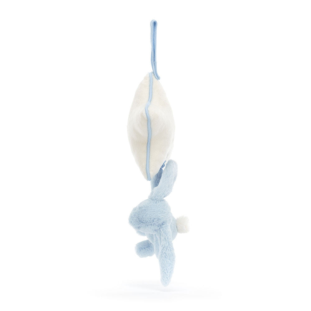 Bashful Blue Bunny Musical Pull, View 2