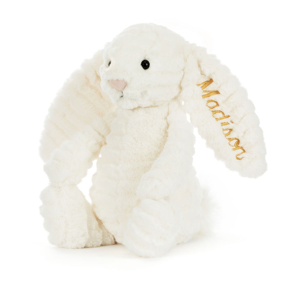 Personalised Bashful Luxe Bunny Nimbus, Main view