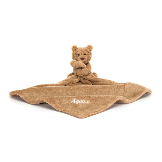 Personalised Bartholomew Bear Soother, Main View